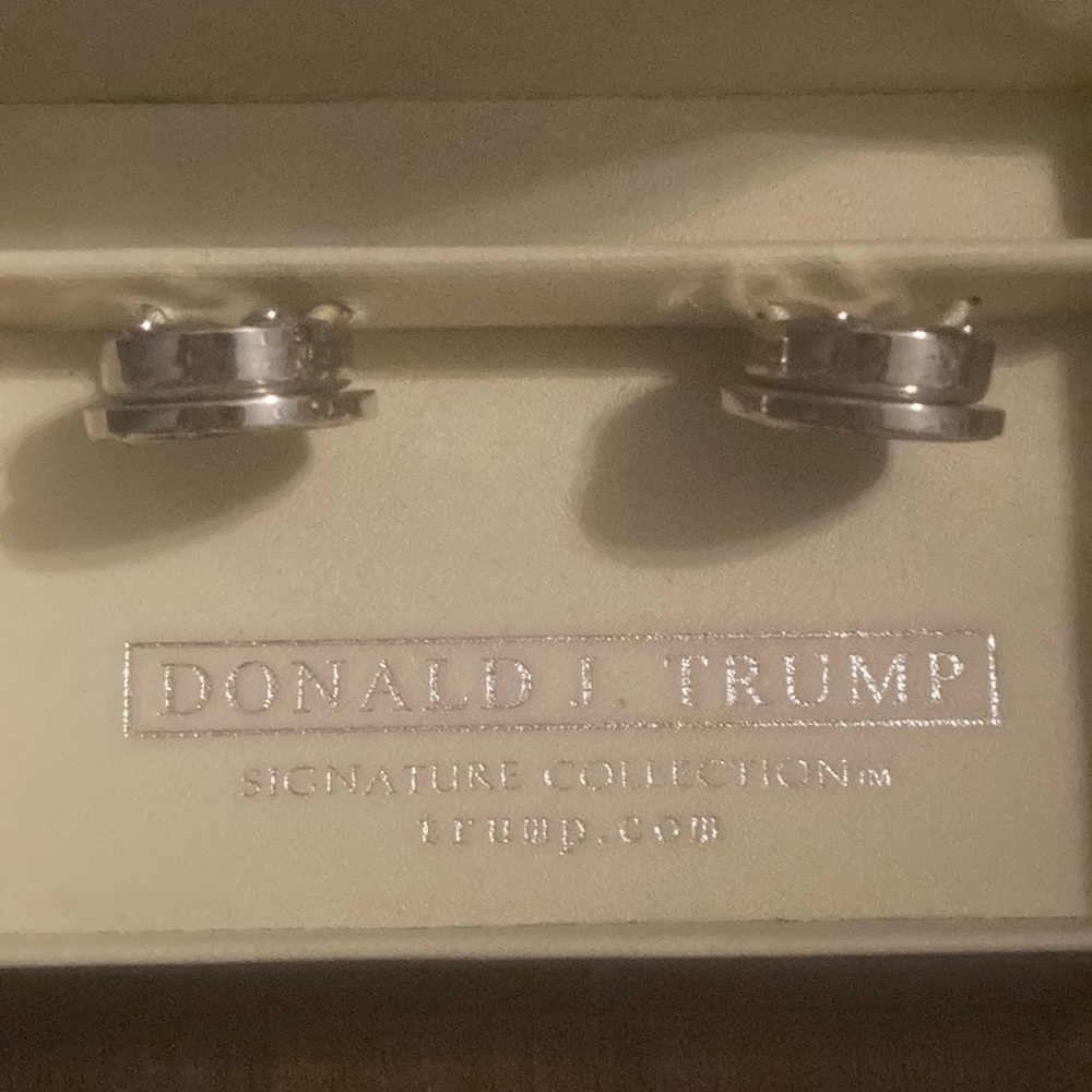 Donald J Trump Signature collection Cuff Links.  Button covers.  Trump.c…